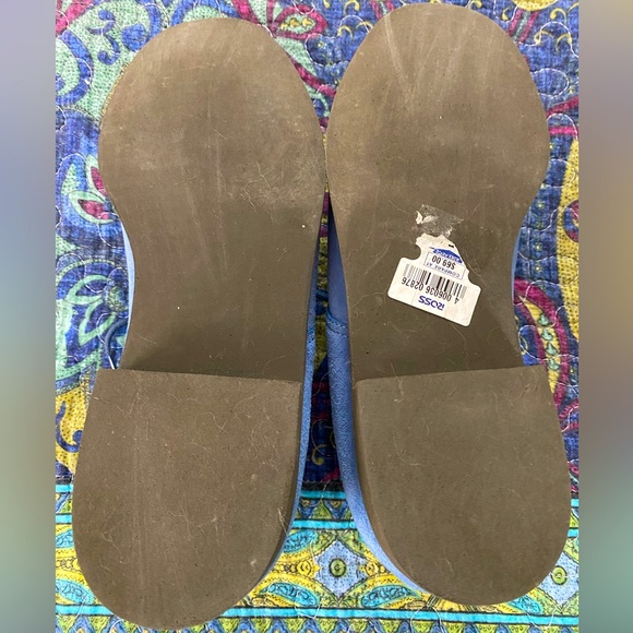 Women’s Hush Puppy Blue Suede Shoes - Picture 4 of 7